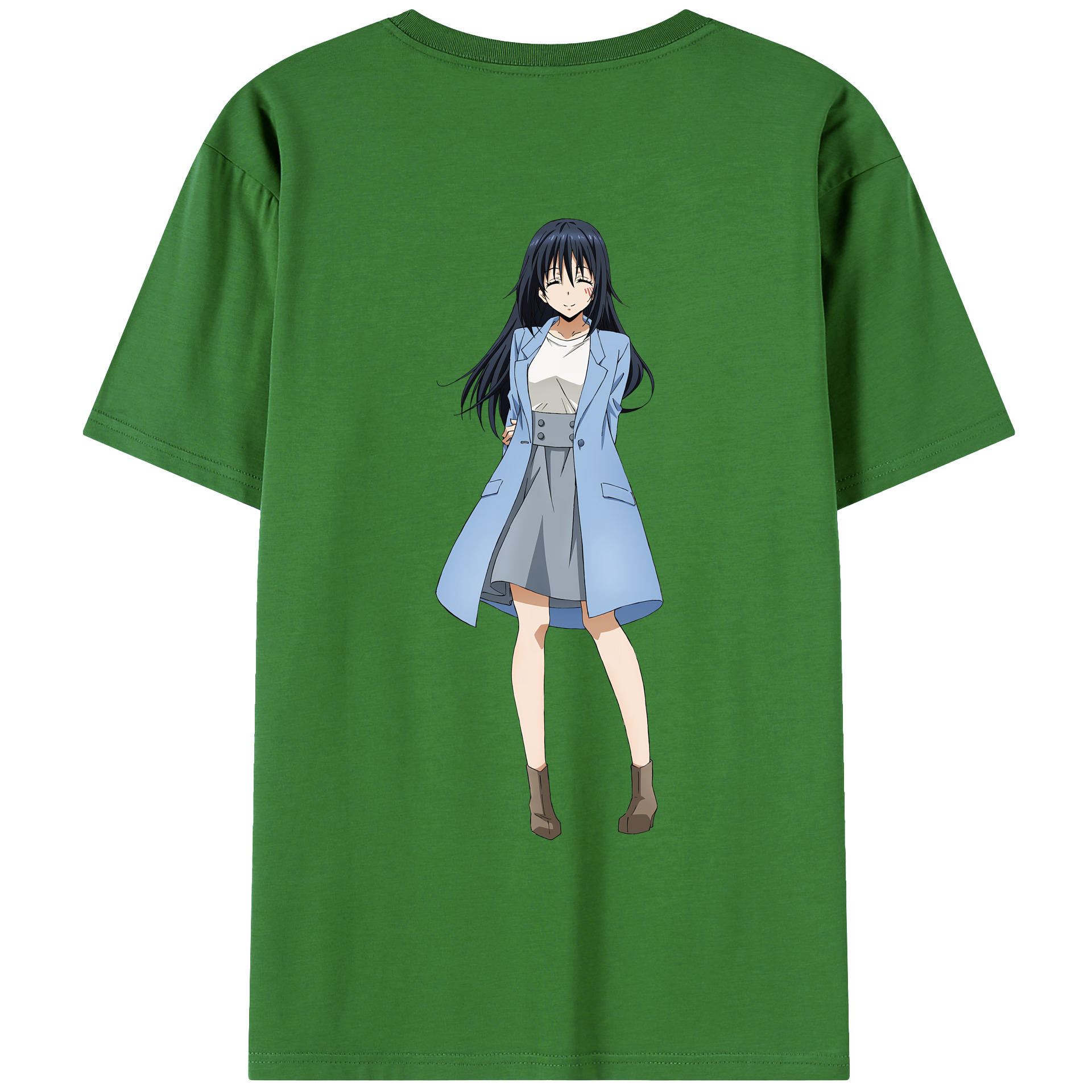 （画像用） 転スラ Regarding Reincarnated to Slime レディース半袖Tシャツ(バックプリント)